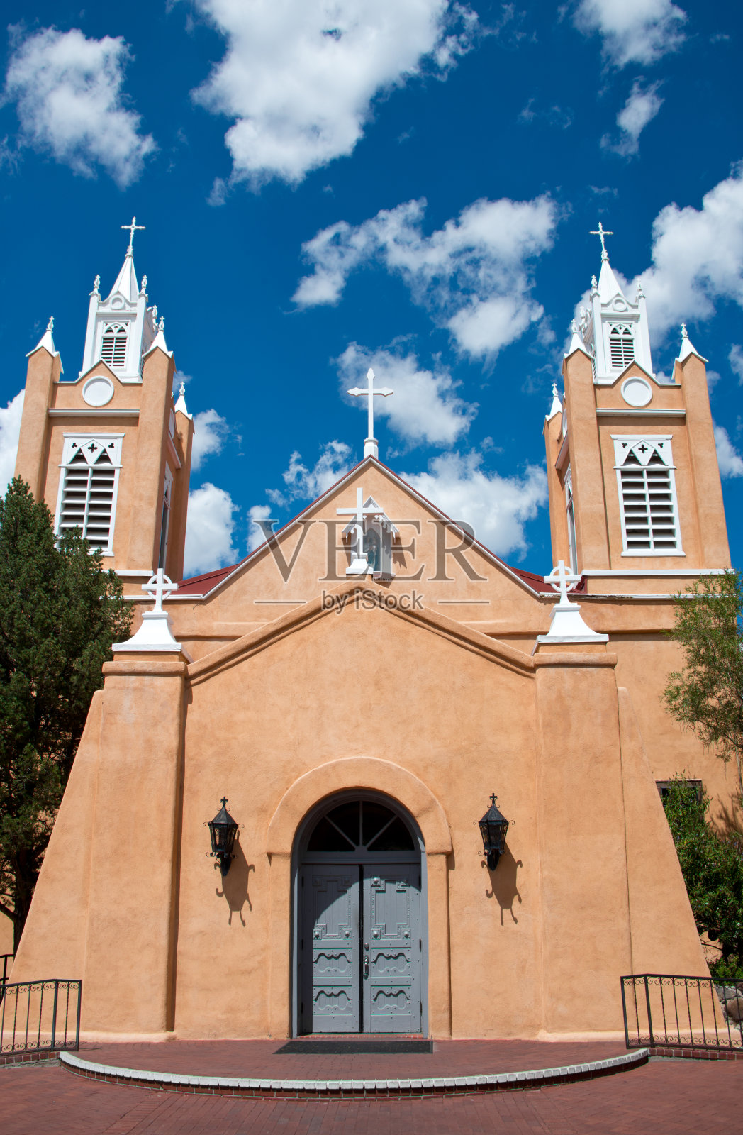 阿尔伯克基的圣费利佩·德·奈里教堂照片摄影图片