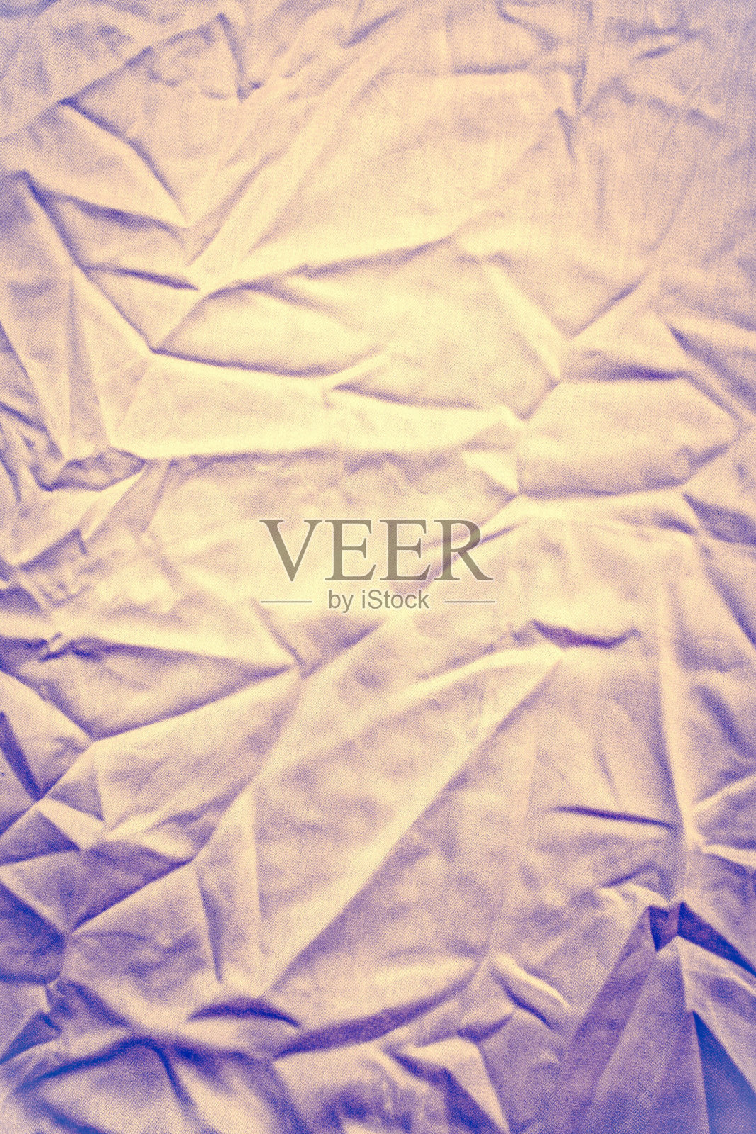 褶皱的复古纺织品背景。照片摄影图片