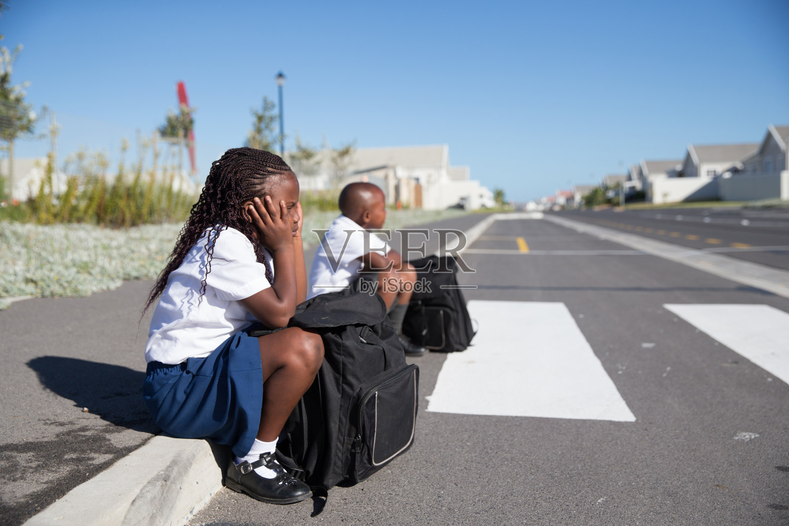 非洲学生照片摄影图片