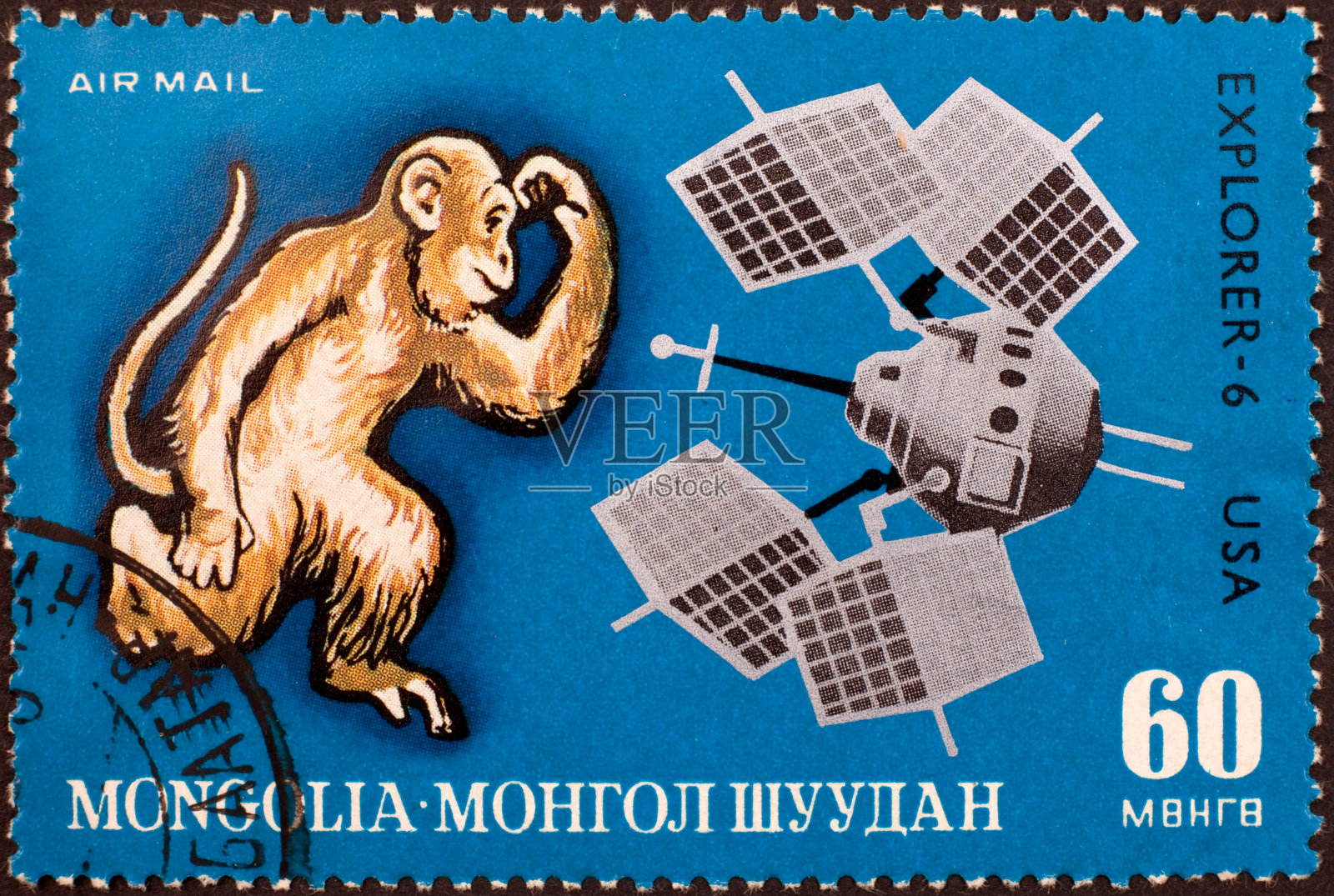 蒙古航空邮票照片摄影图片