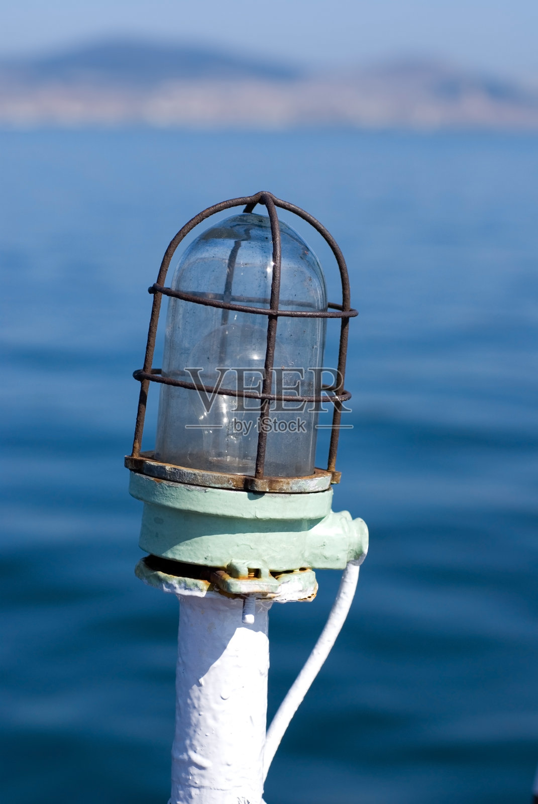 旧船灯照片摄影图片