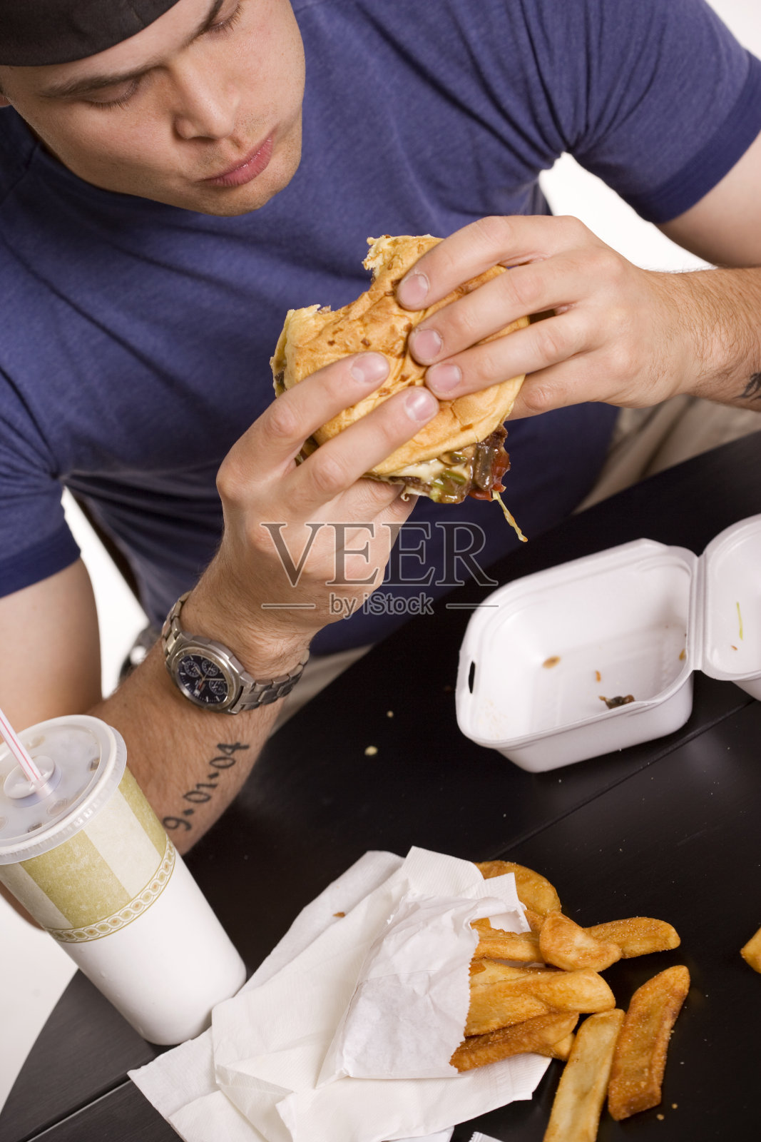 垃圾食品照片摄影图片