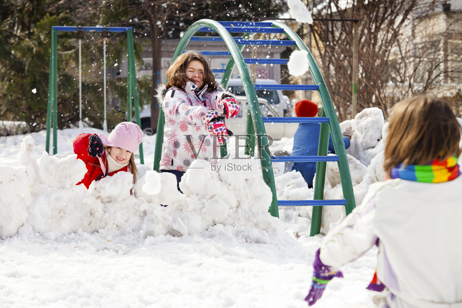 雪战照片摄影图片