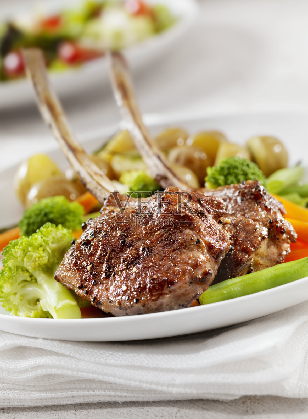 炖羊排照片摄影图片