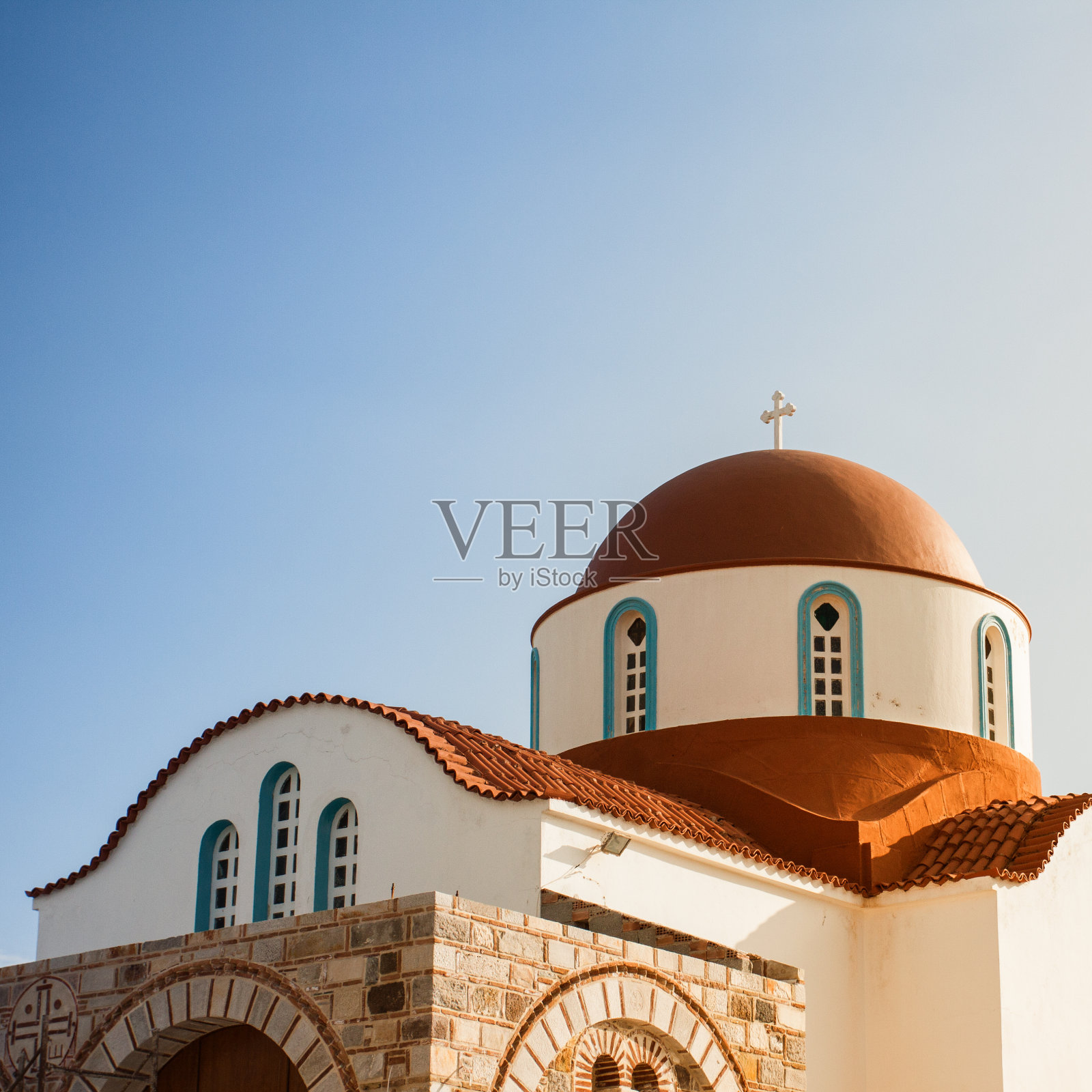 希腊教堂照片摄影图片