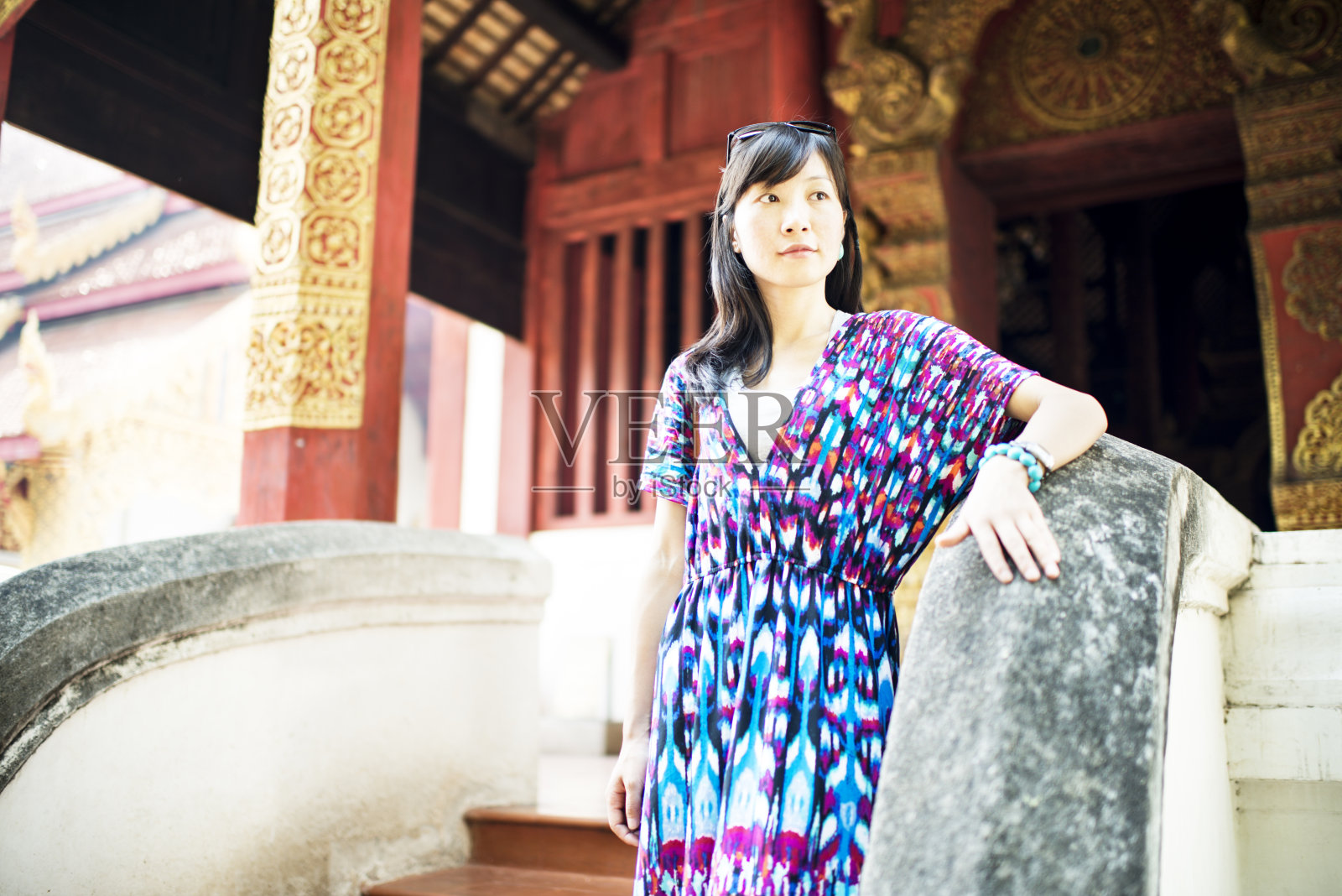 中国游客照片摄影图片