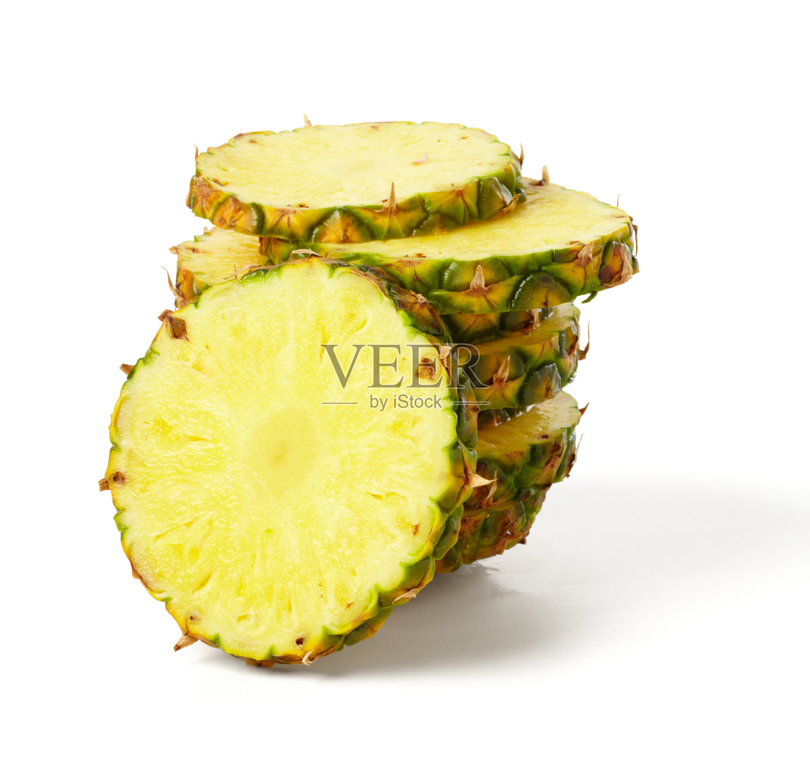 切菠萝照片摄影图片