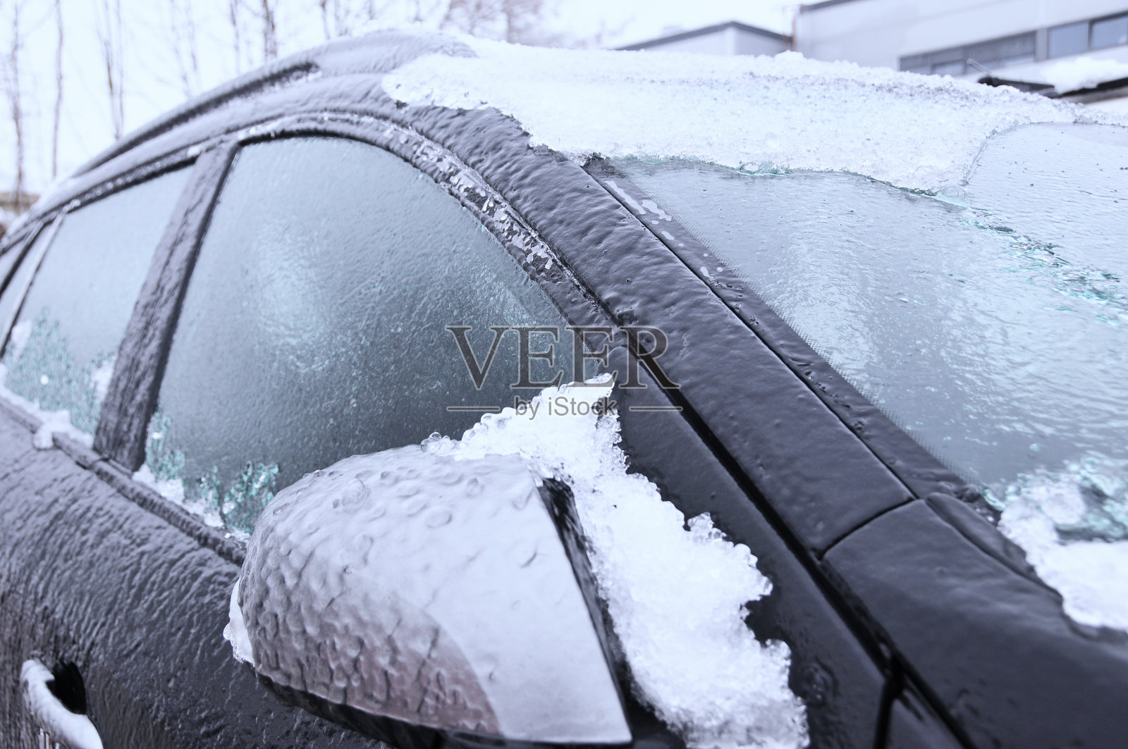 冷冻的车照片摄影图片