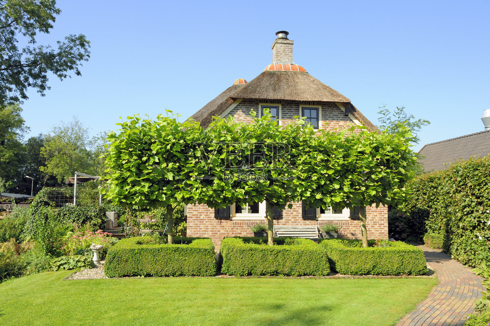 历史性的荷兰的房子照片摄影图片