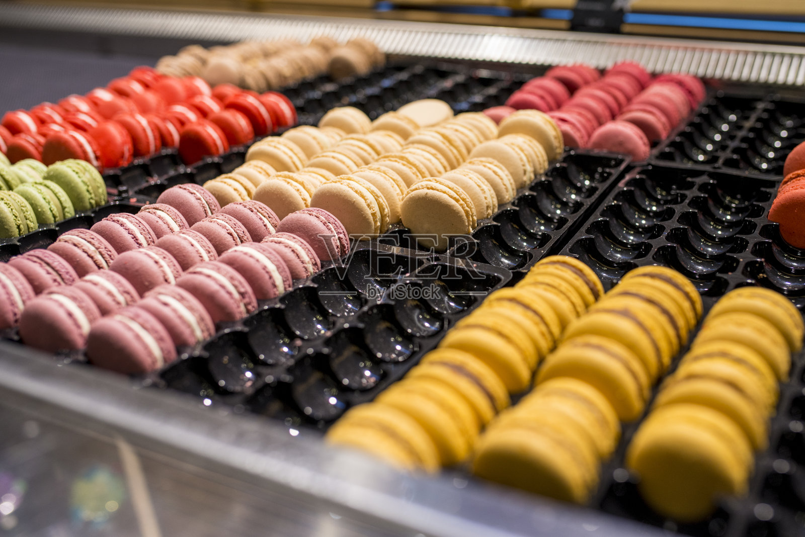 马卡龙饼干照片摄影图片