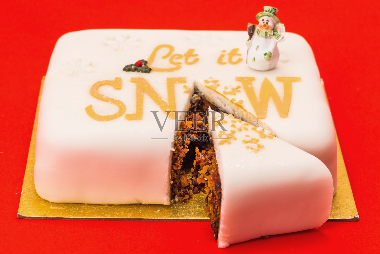 圣诞蛋糕照片摄影图片