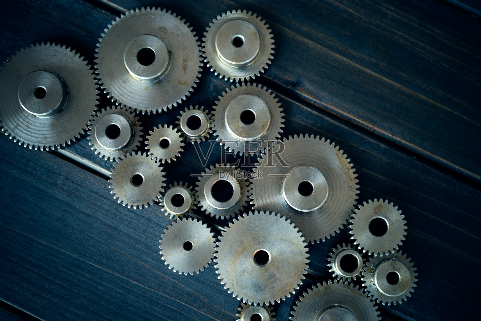 齿轮机构照片摄影图片