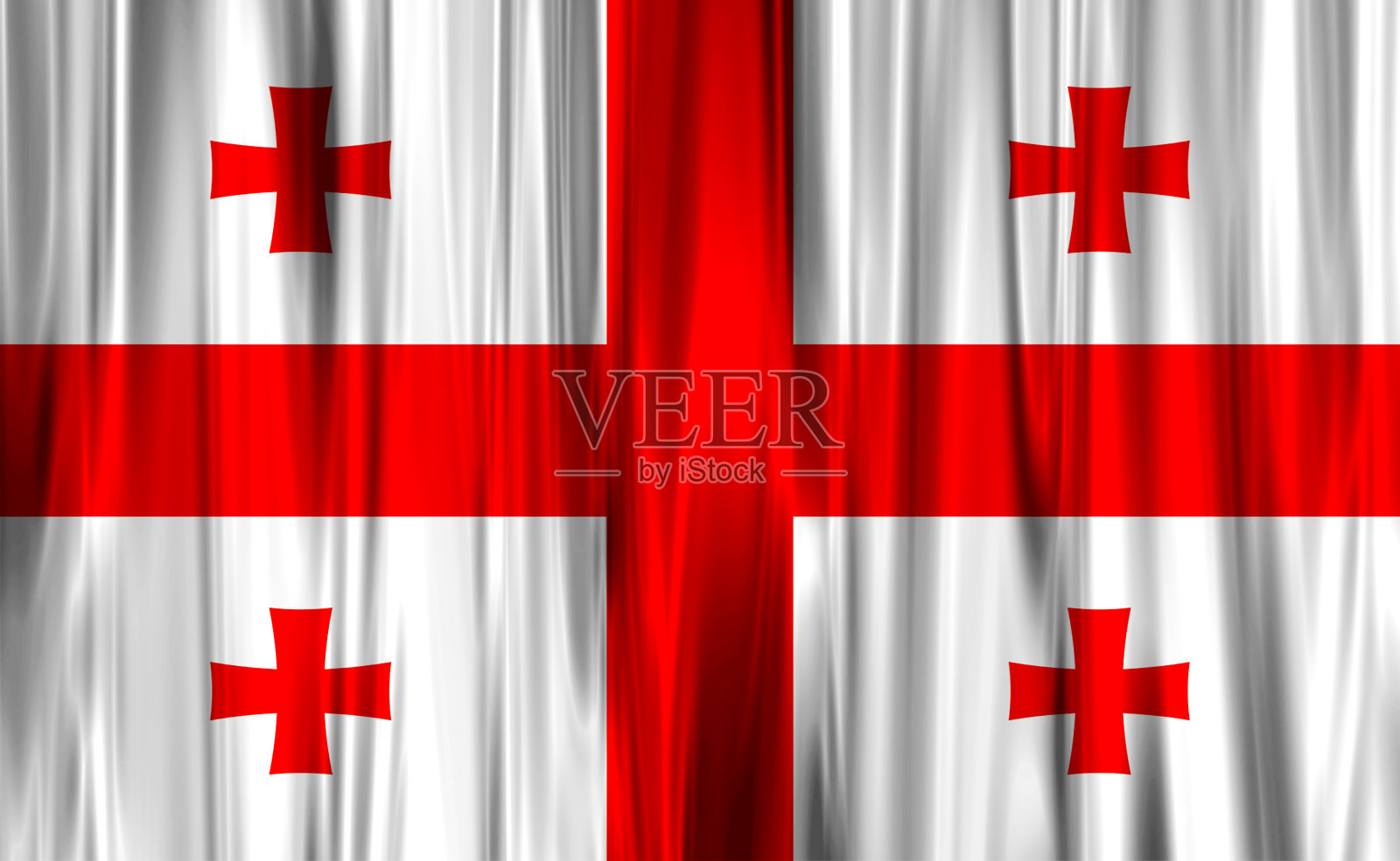 格鲁吉亚国旗照片摄影图片