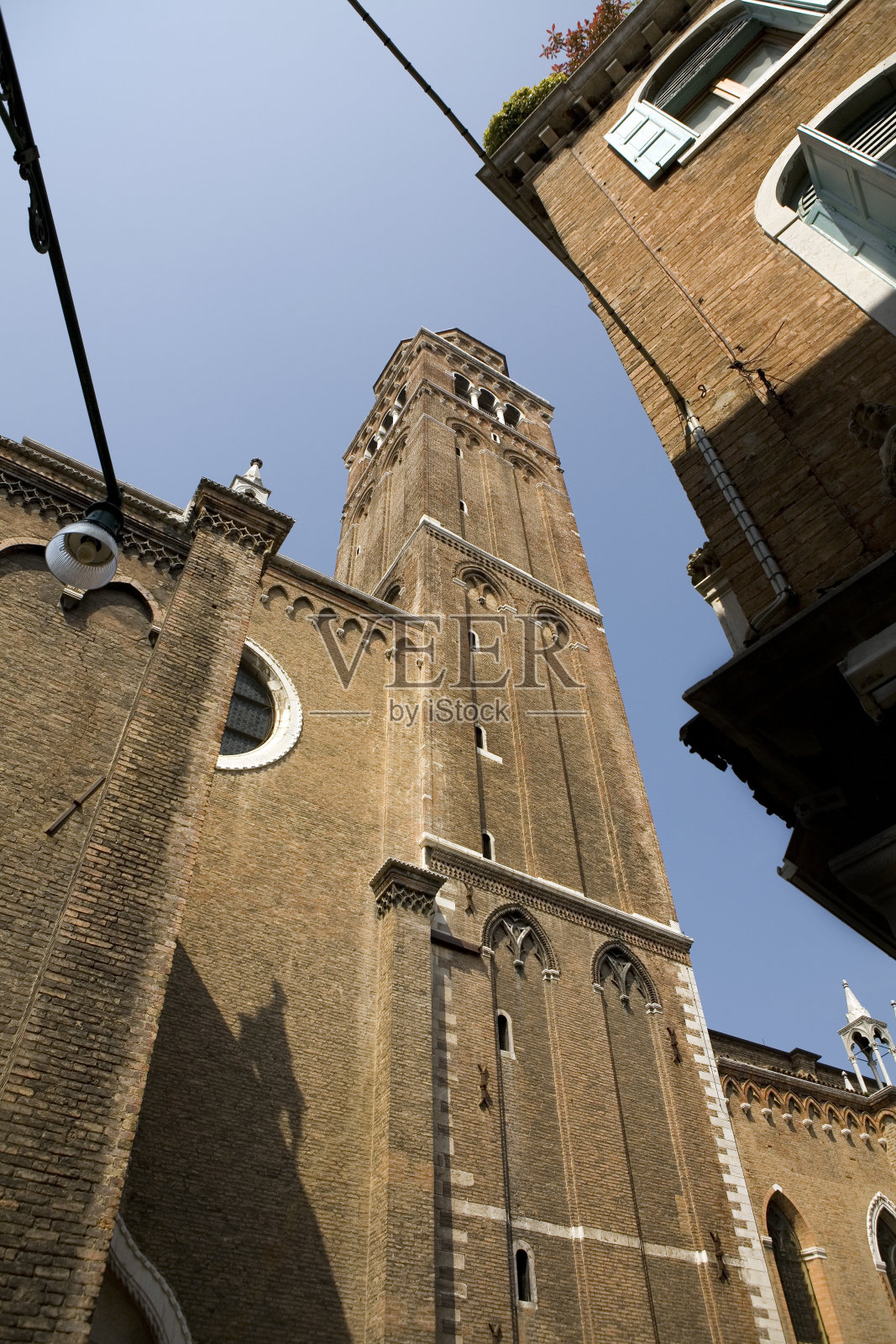 意大利威尼斯的圣玛丽亚大教堂照片摄影图片