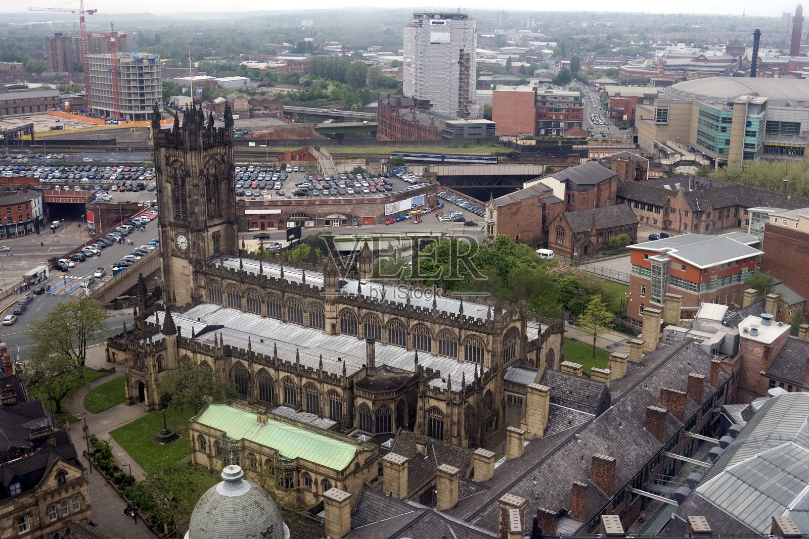 曼彻斯特大教堂照片摄影图片