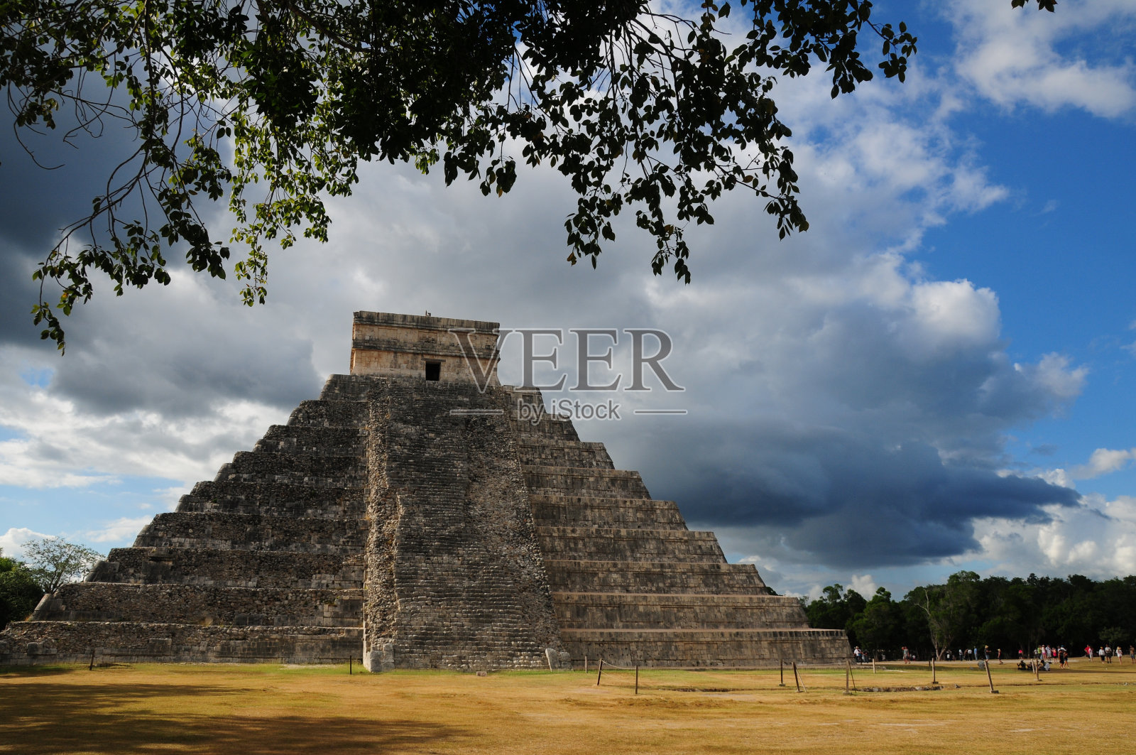 墨西哥奇琴伊察。照片摄影图片