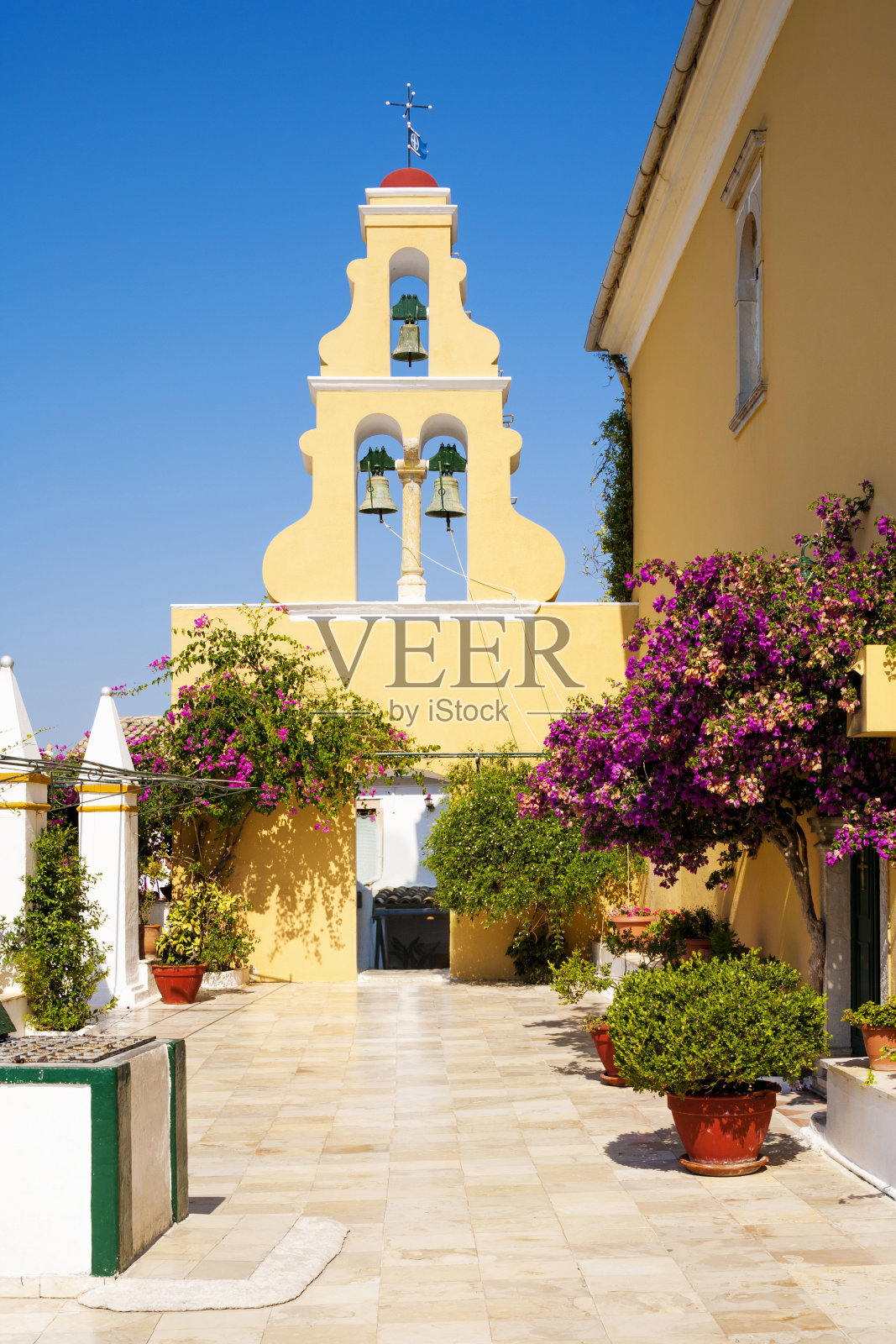 古奥卡斯特萨的Theotokos修道院照片摄影图片