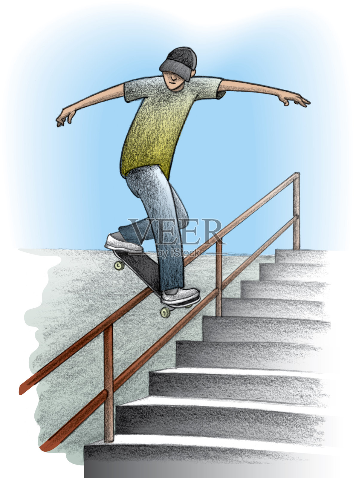 时尚背唇插画图片素材