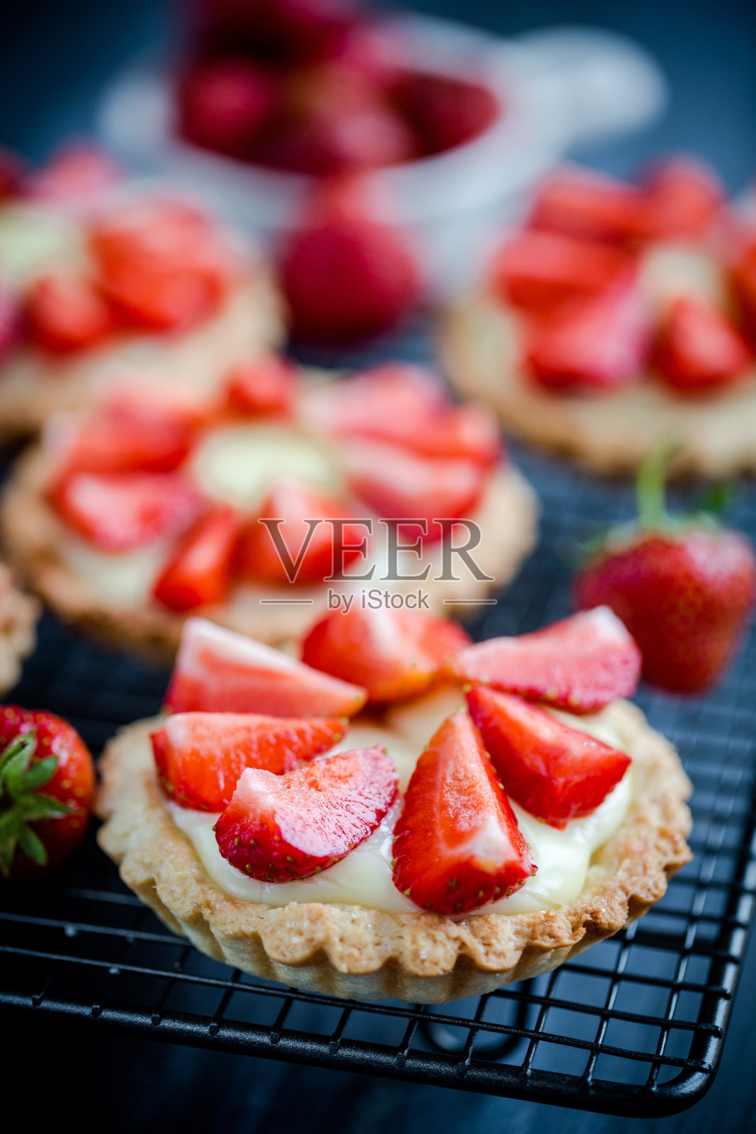 小果馅饼照片摄影图片