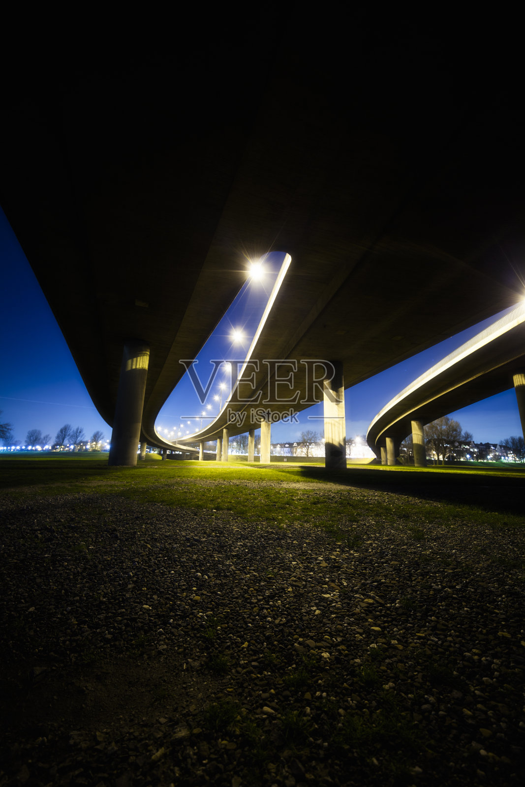 抽象的立交桥照片摄影图片