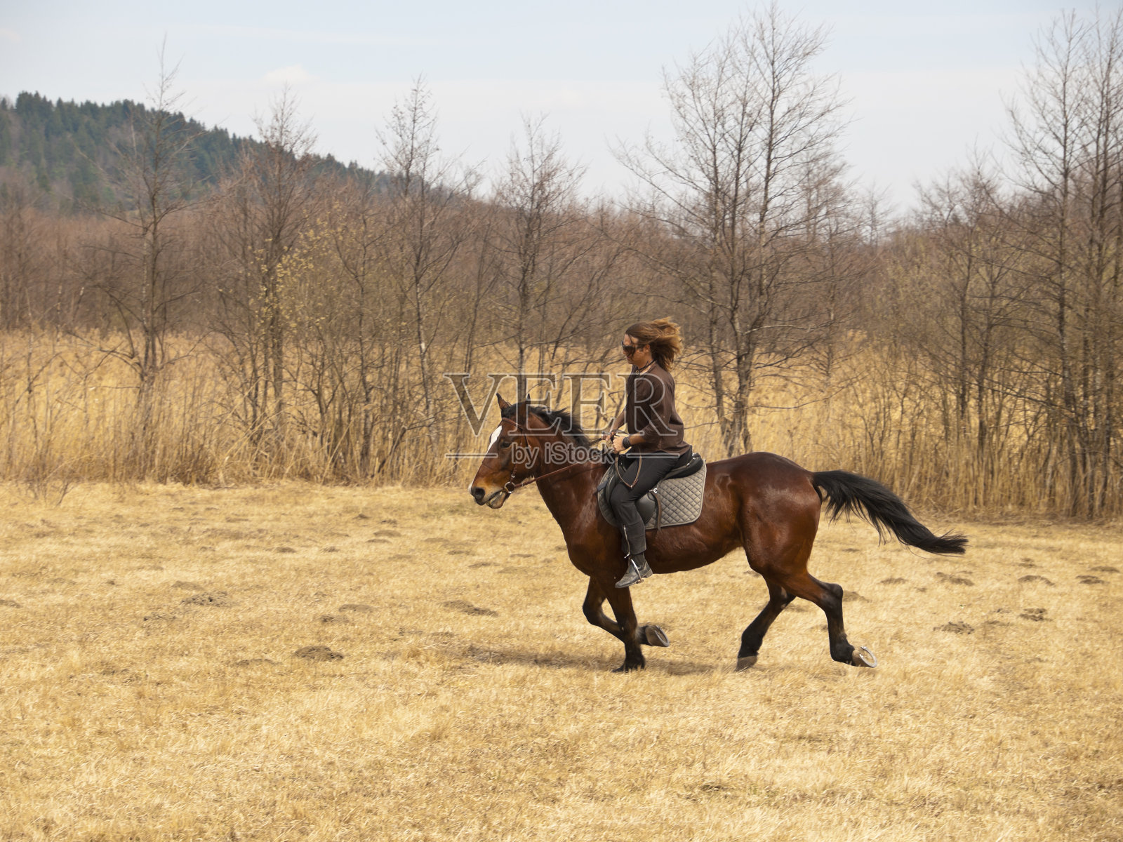 骑在本质上照片摄影图片