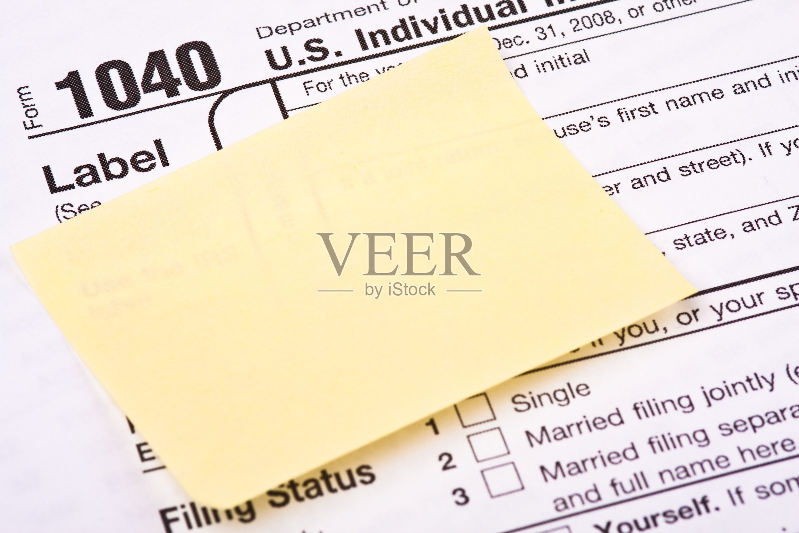 税务表格空白照片摄影图片