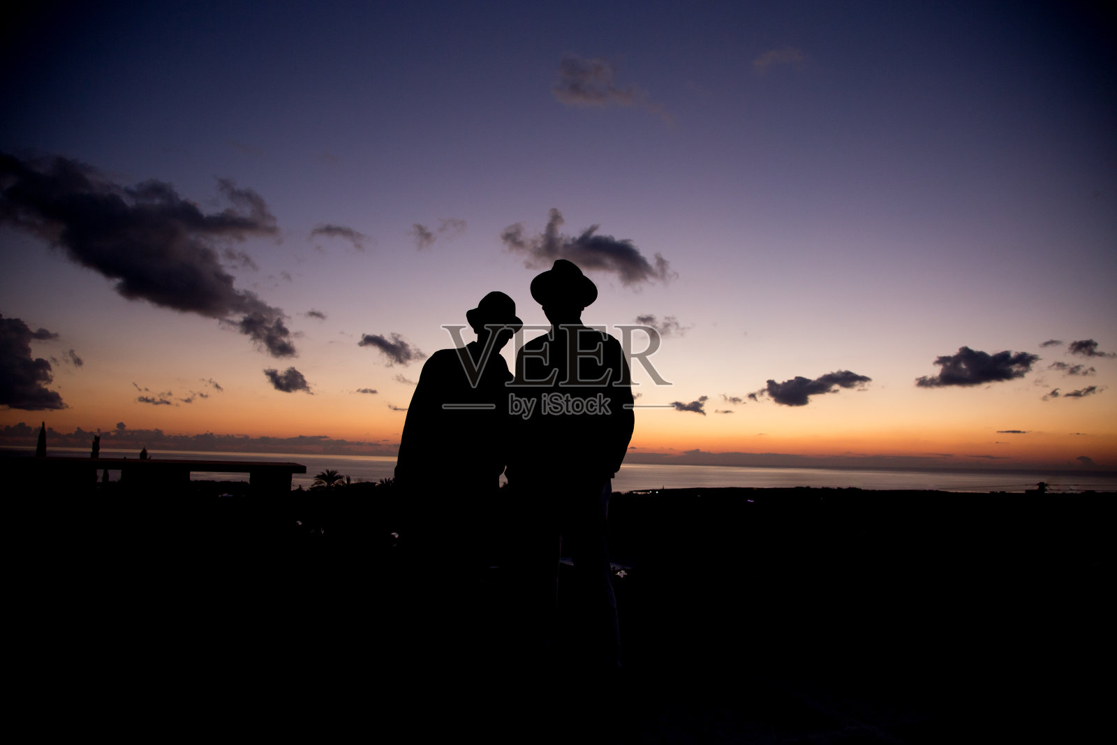 轮廓黄昏照片摄影图片