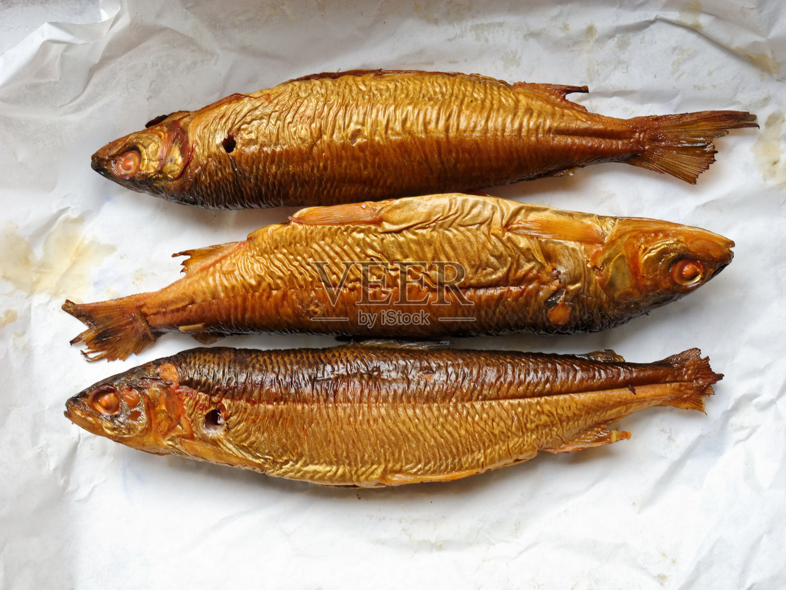 烟熏白鱼照片摄影图片