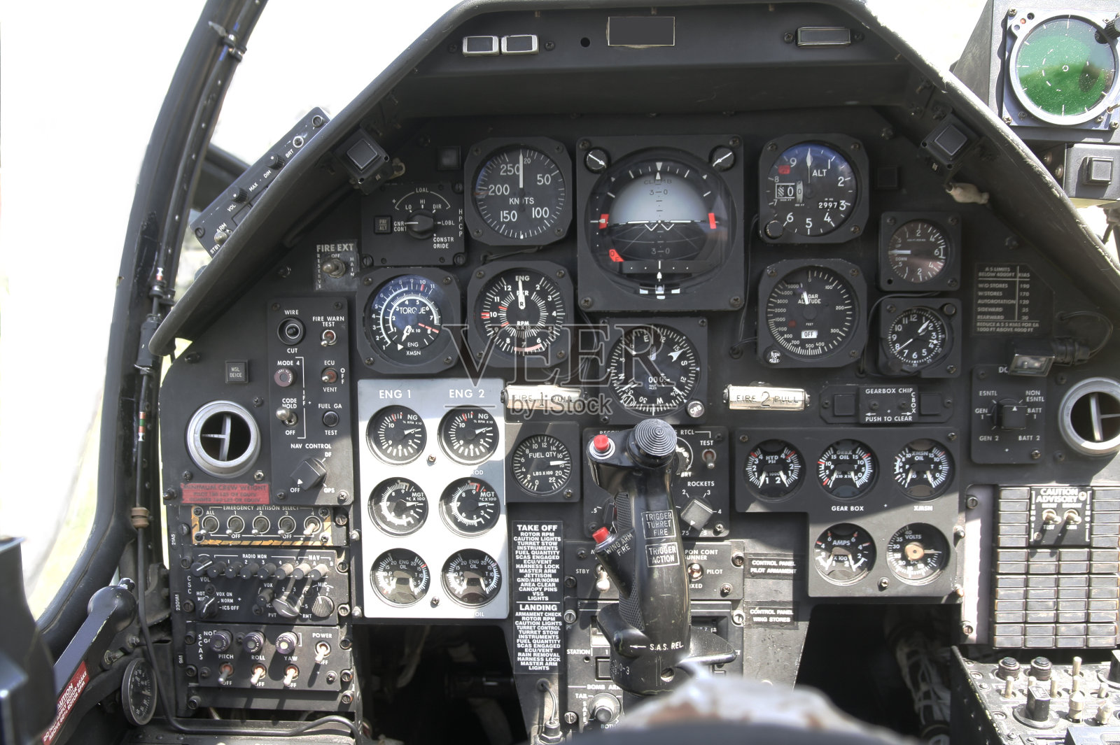 直升机仪表，座舱系列照片摄影图片