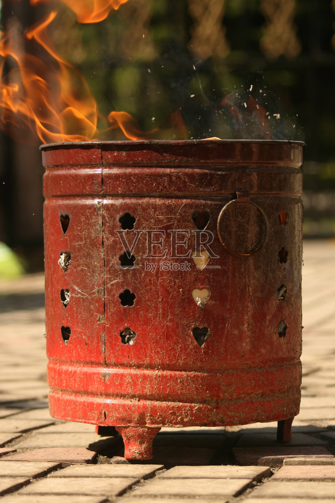 可以燃烧照片摄影图片