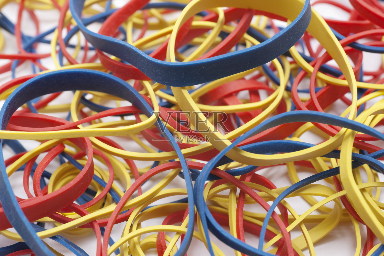 彩色橡皮筋背景照片摄影图片