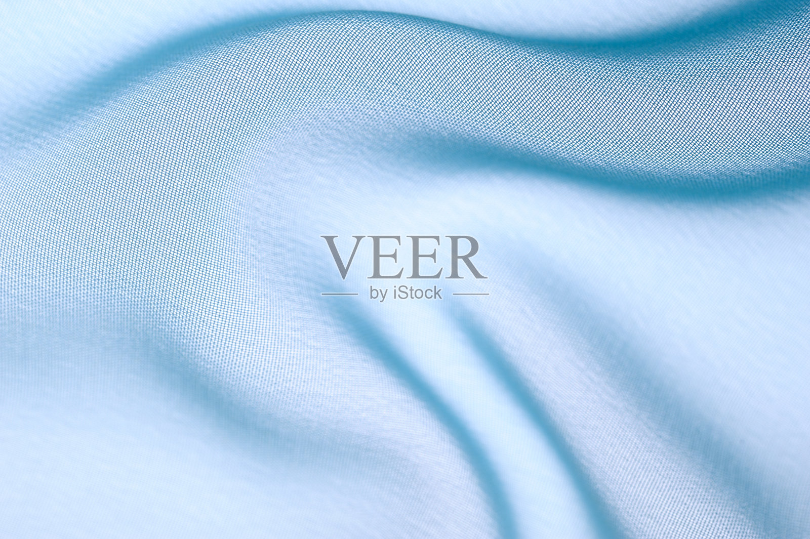 抽象的蓝色织物照片摄影图片