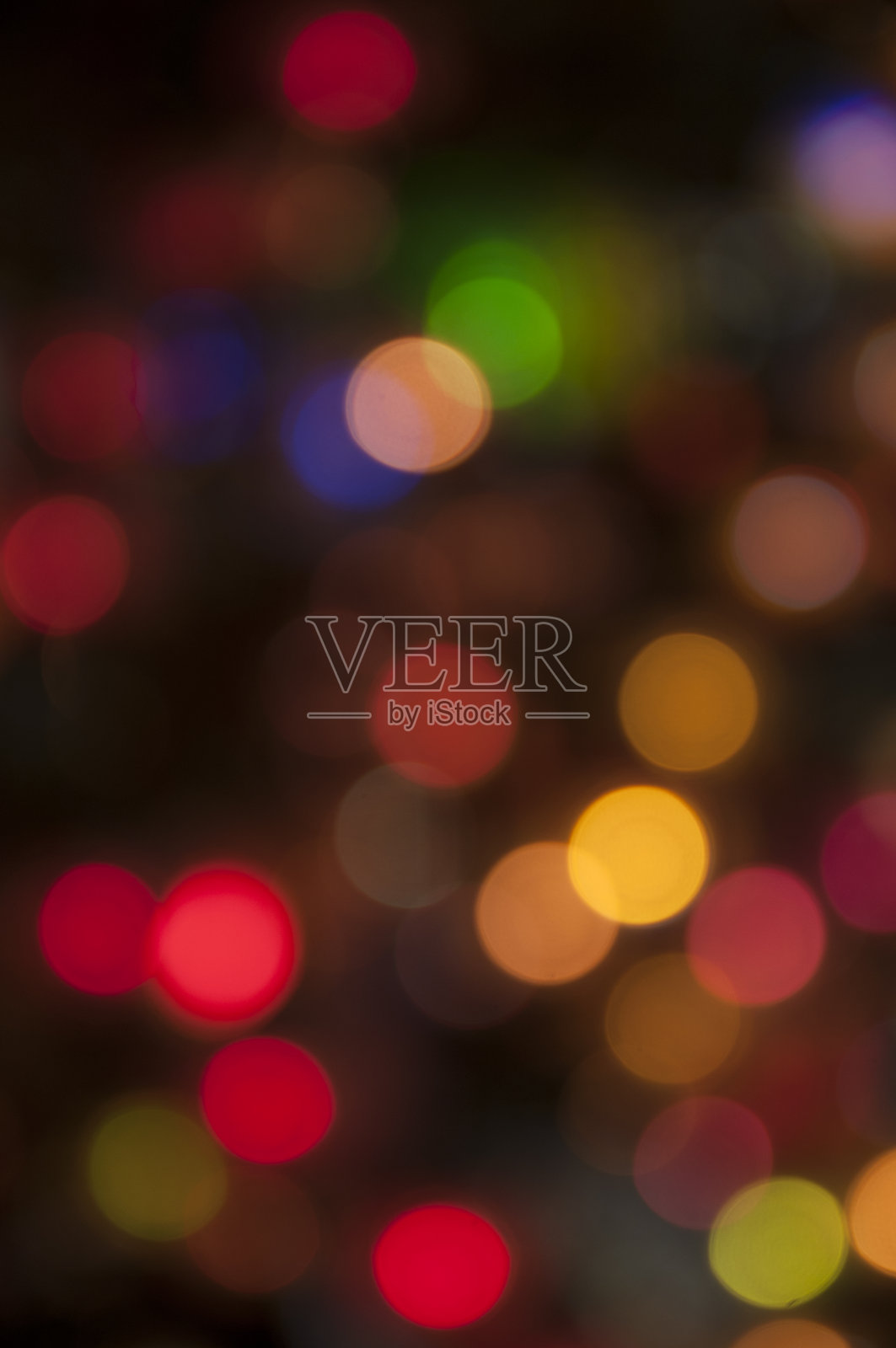 抽象散焦彩色光照片摄影图片