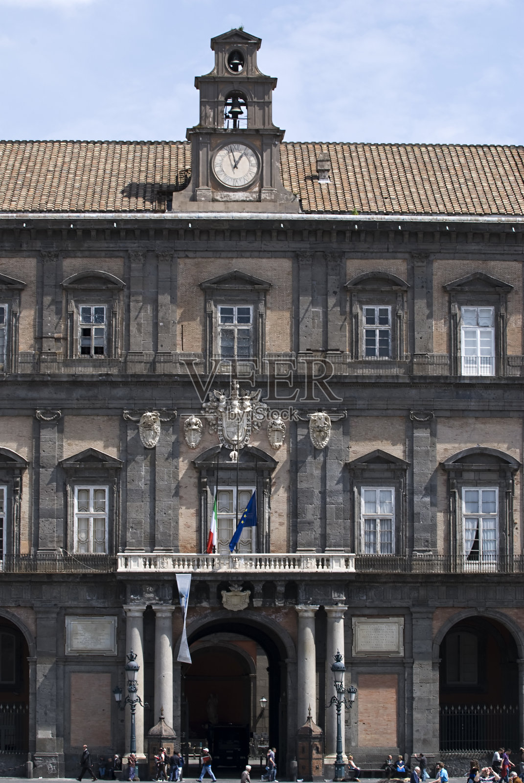 那不勒斯皇宫照片摄影图片