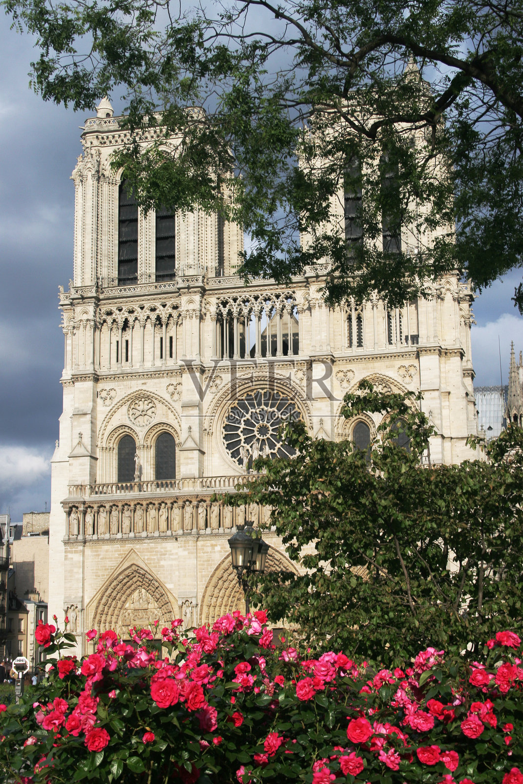 巴黎圣母院照片摄影图片