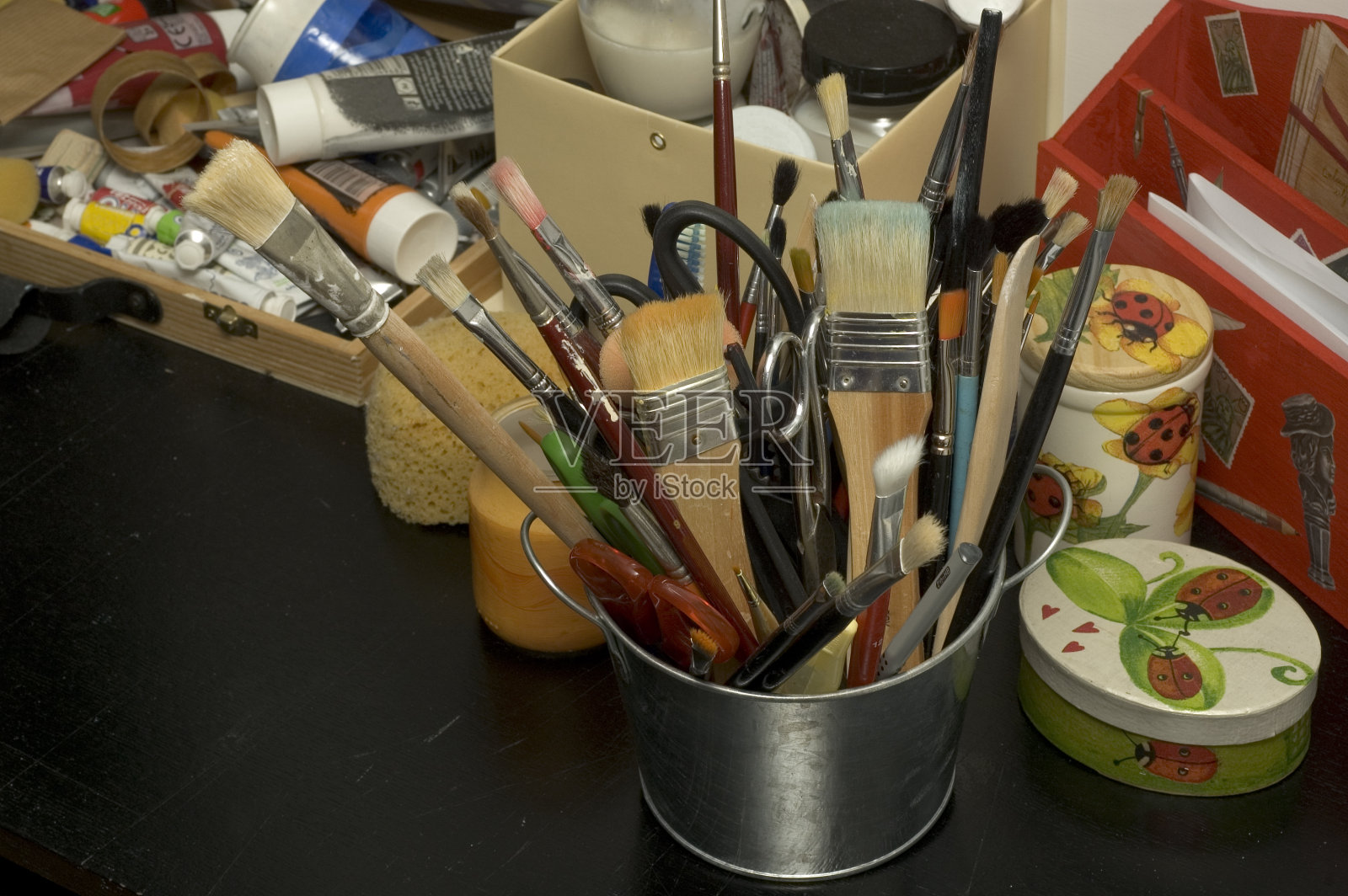 艺术家的角落照片摄影图片