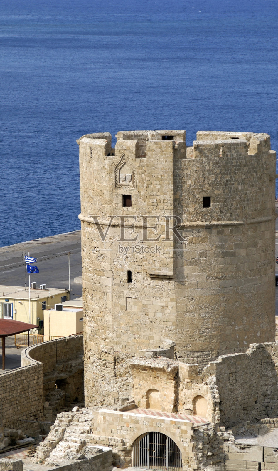 希腊罗得斯古塔照片摄影图片