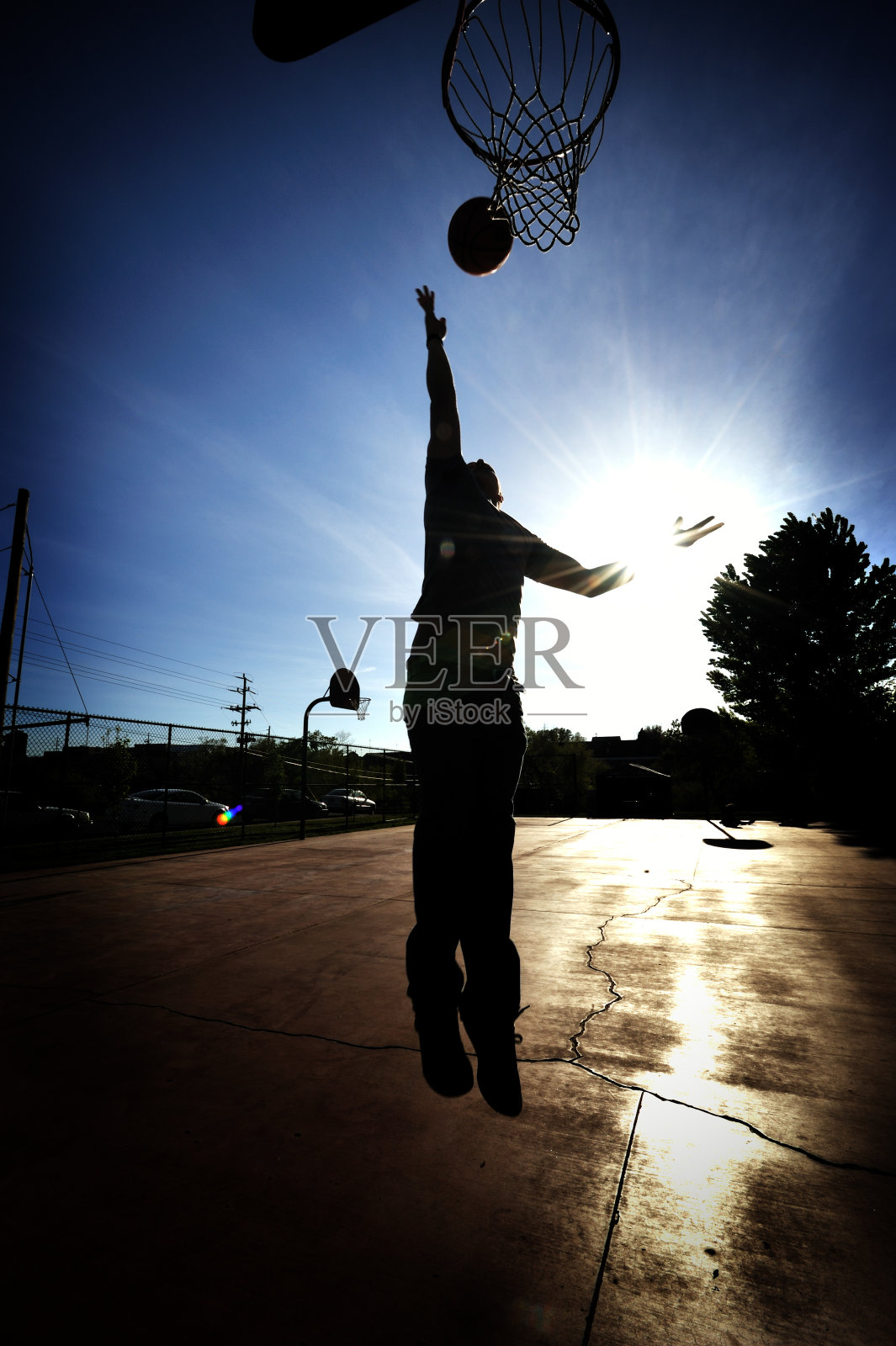 投篮照片摄影图片