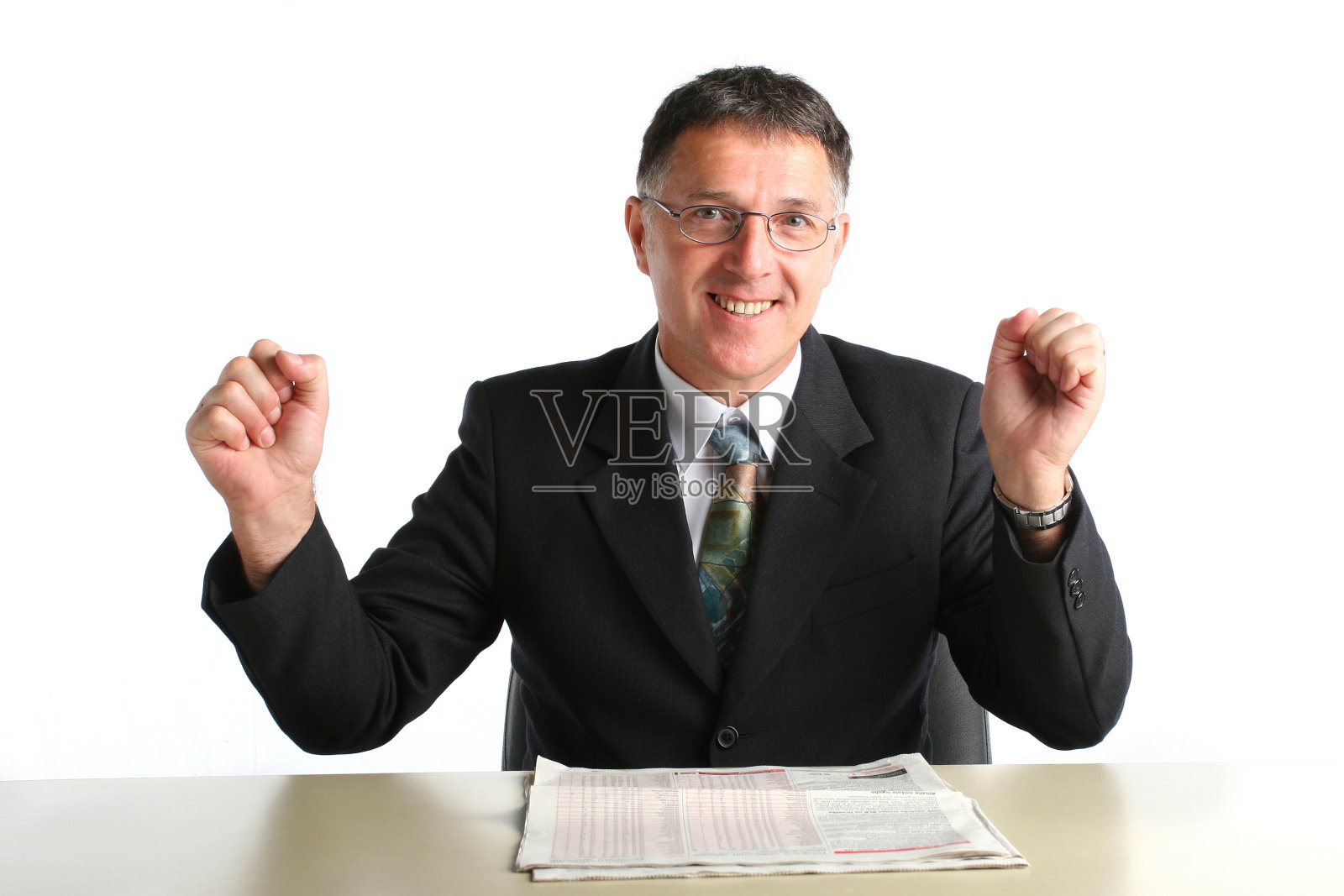 快乐的商人照片摄影图片