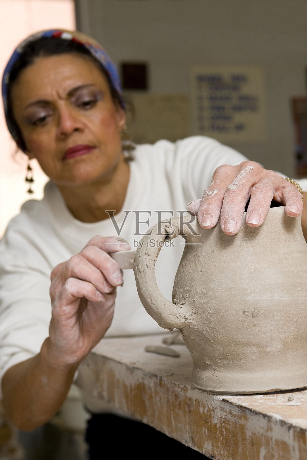 创建陶器照片摄影图片