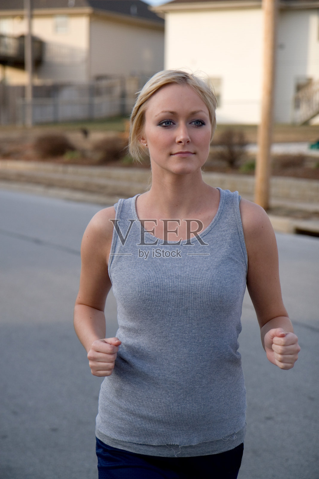 妇女运动照片摄影图片