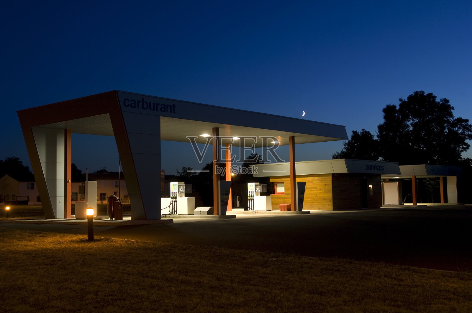 加油站照片摄影图片