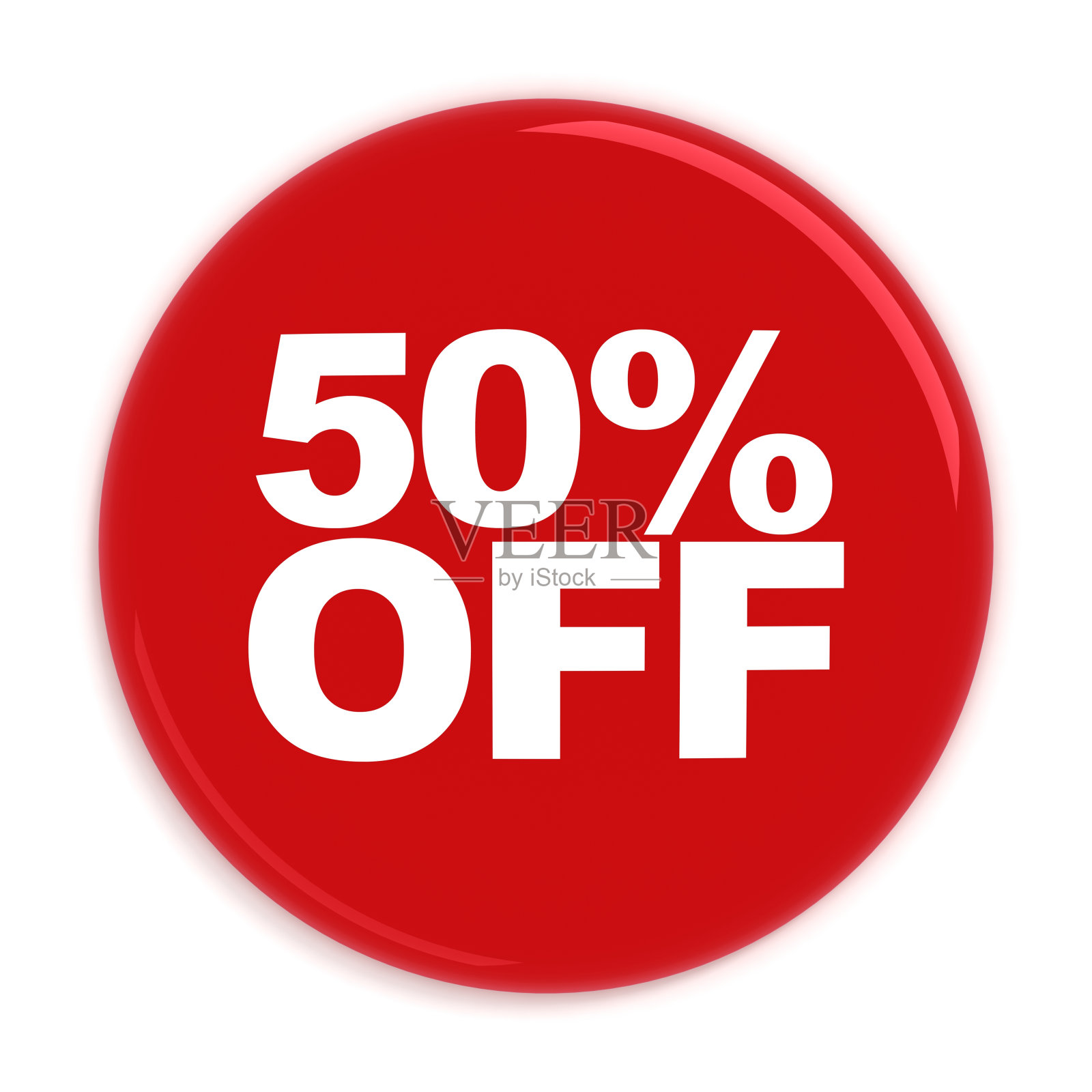 出售50%的徽章照片摄影图片