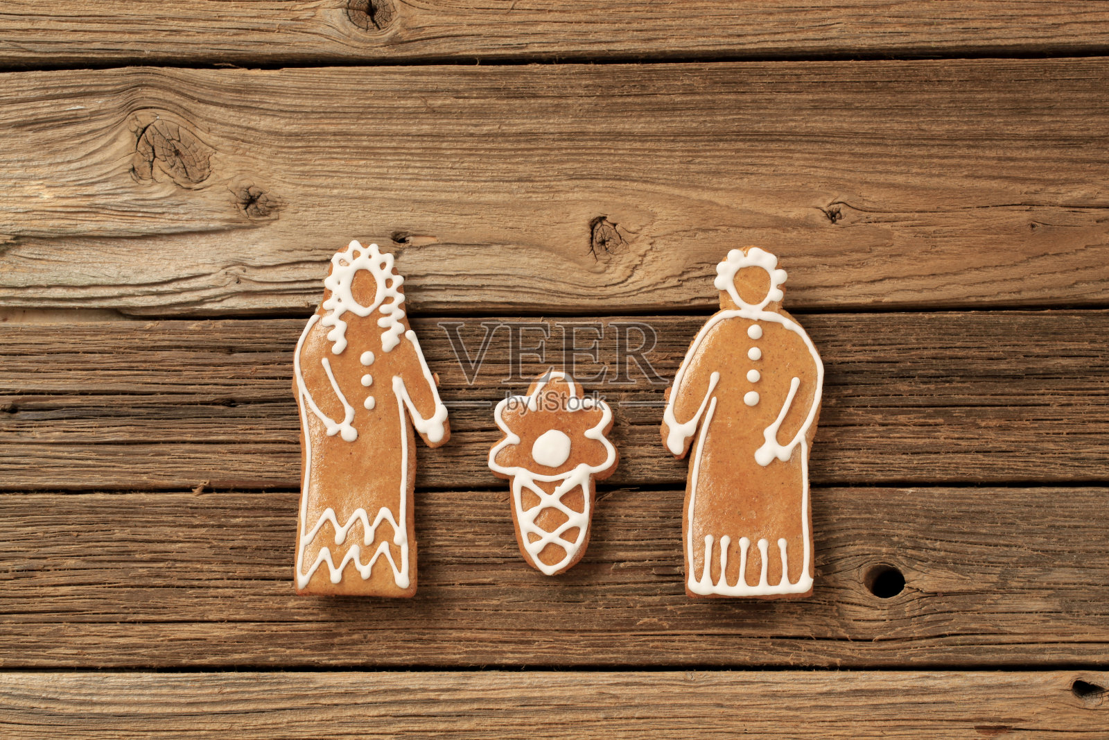 姜饼曲奇照片摄影图片