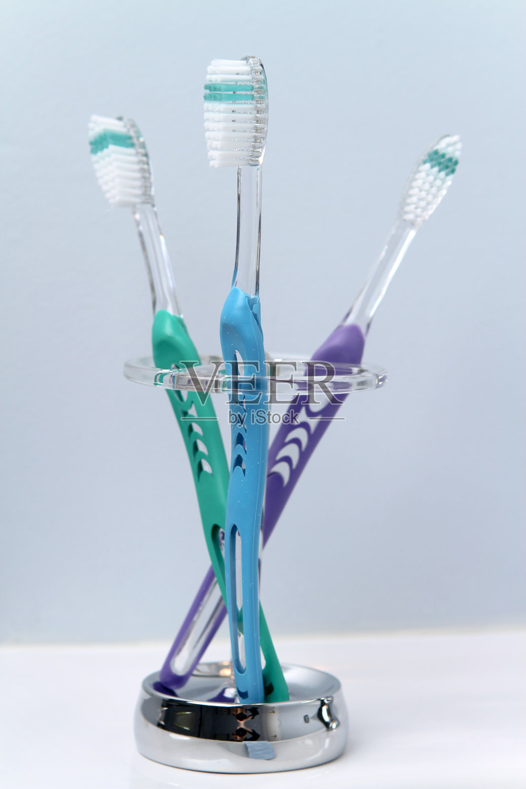 家庭牙刷照片摄影图片