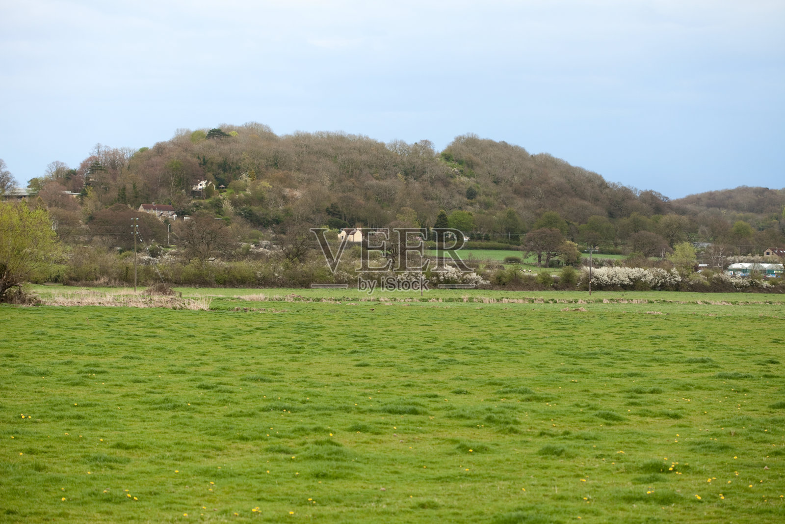 吉百利-国会山，铁器时代的希尔福特照片摄影图片