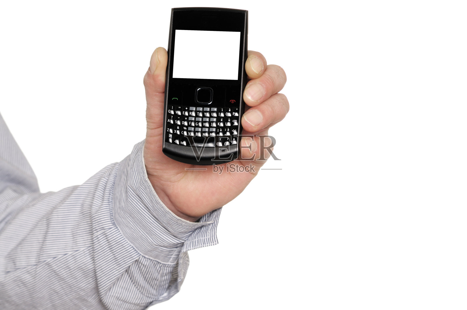 手持手机。照片摄影图片