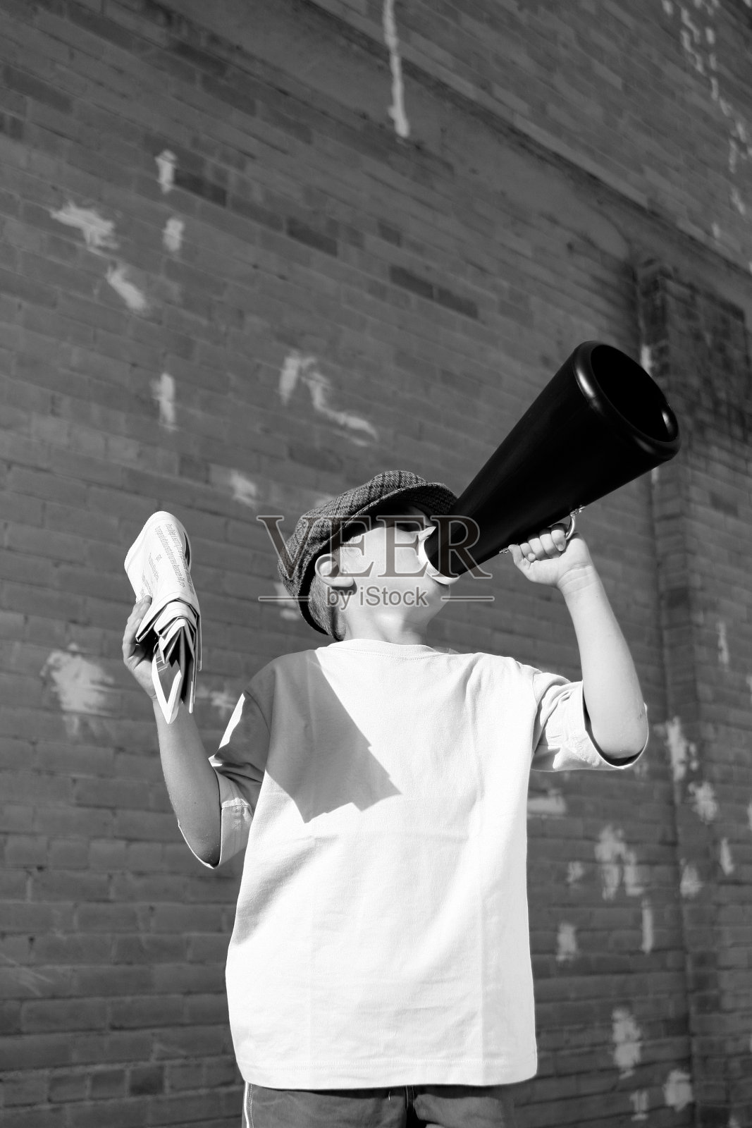 你们当听!(黑与白)照片摄影图片