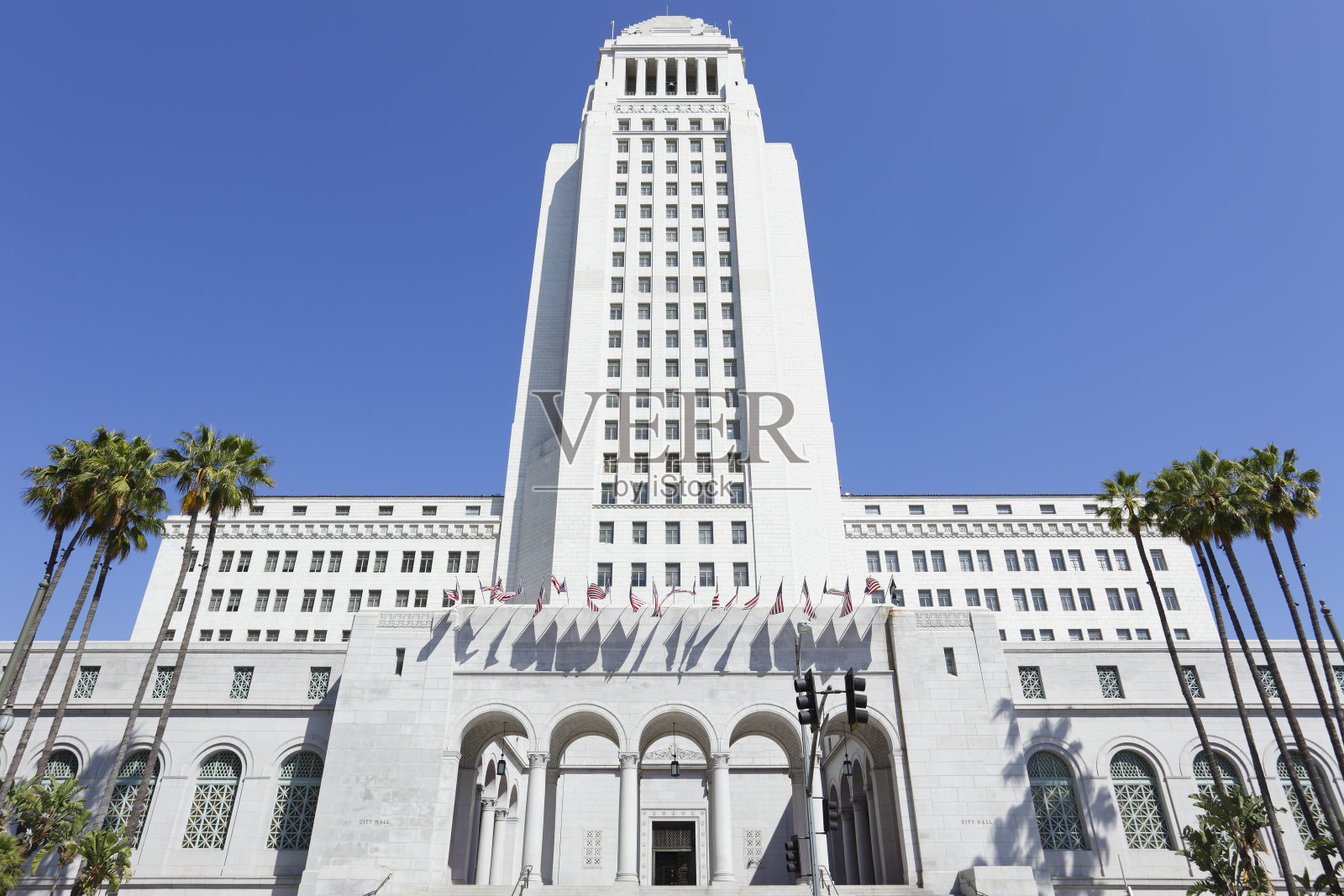 洛杉矶市政厅照片摄影图片