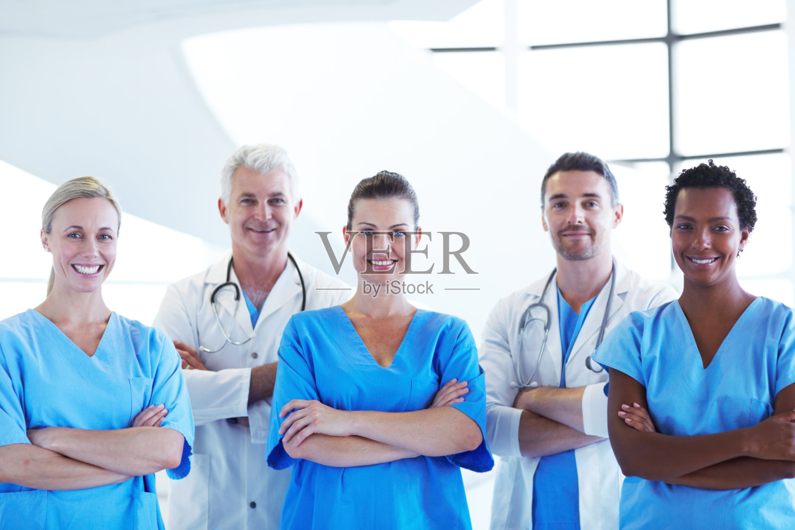 他们是医疗保健领域的专家照片摄影图片